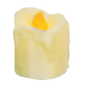 2.5" Mini Ivory Drip Timer Pillar  (Pack of 4)
