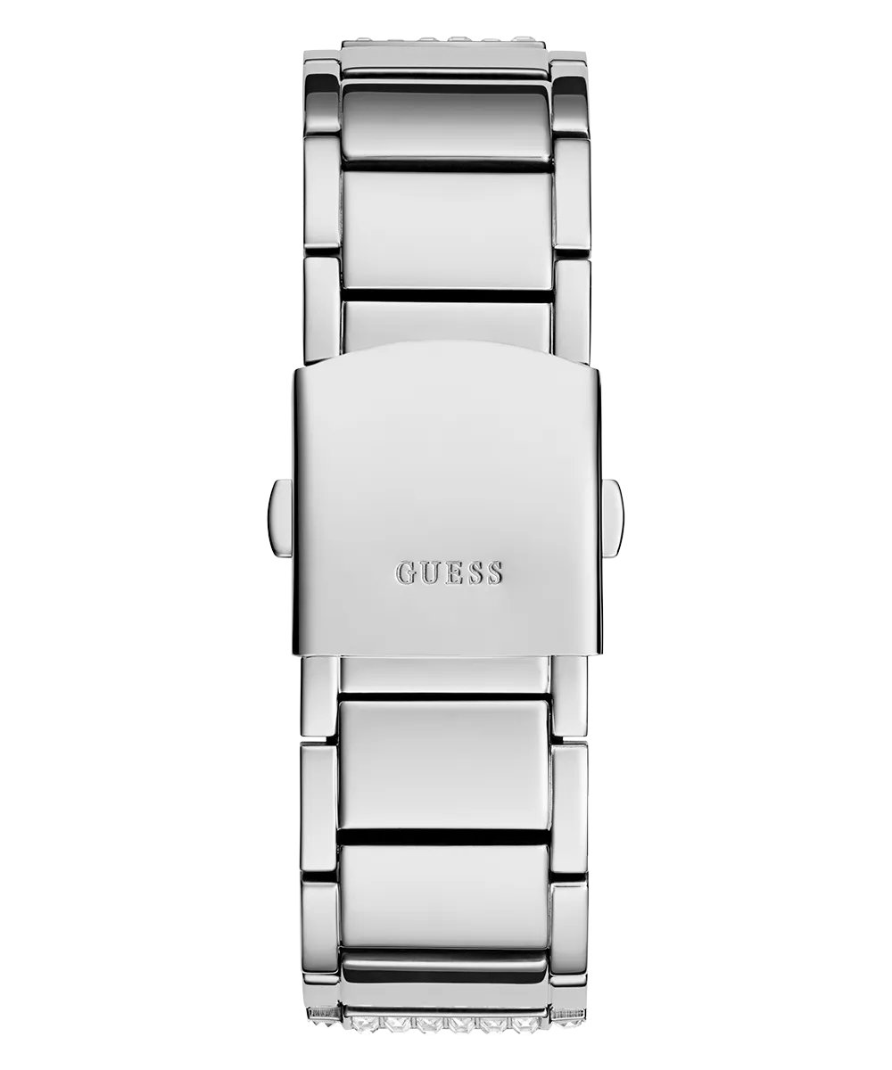 40th Anniversary Limited Edition GUESS Mens Silver Tone Multi-function Watch