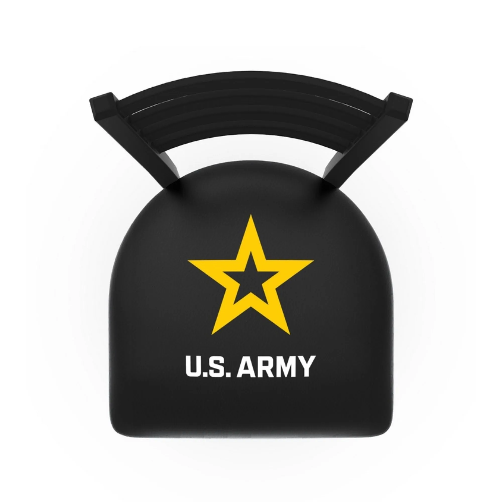 Army Star Swivel Stool with Ladder Back*