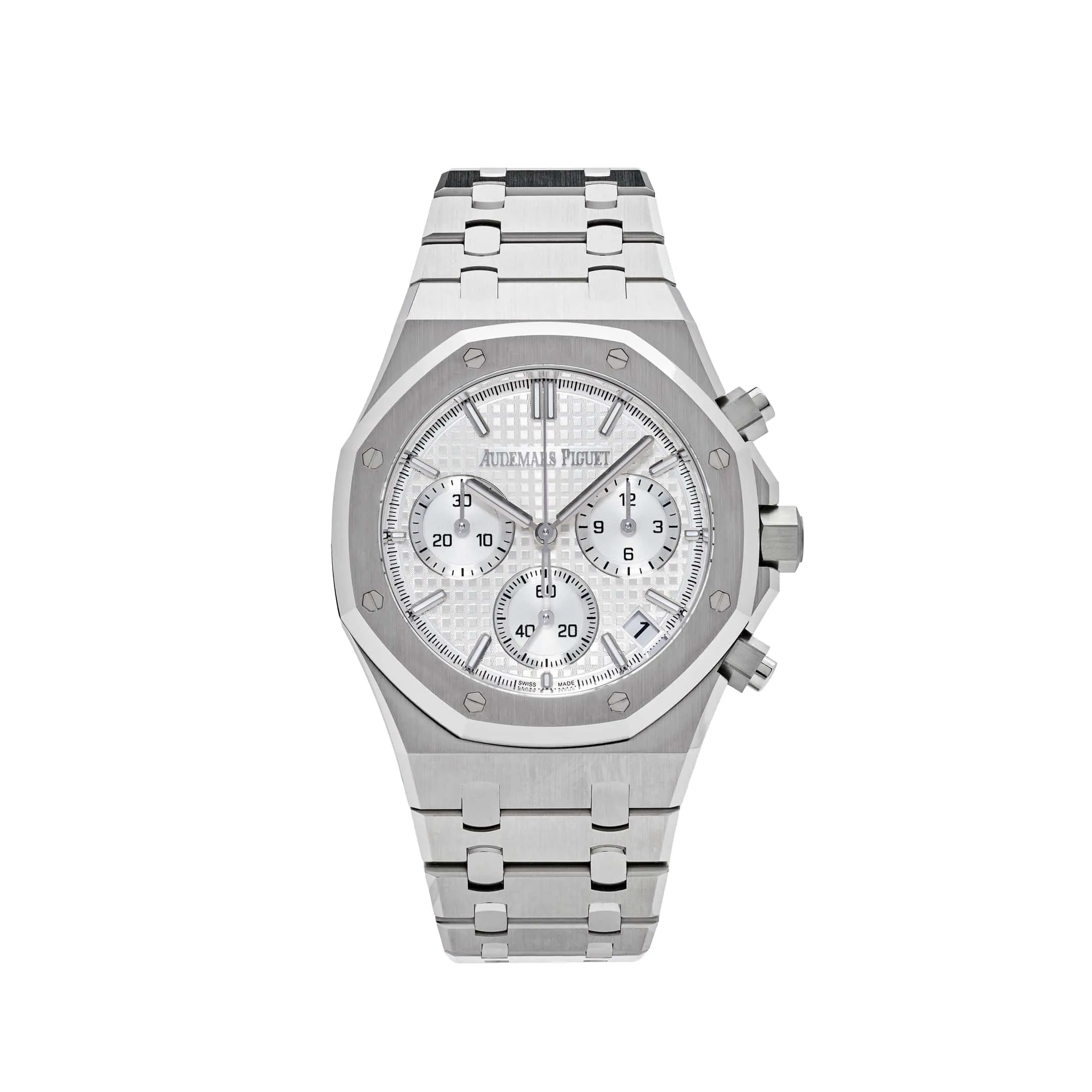 Audemars Piguet Royal Oak 26240ST.OO.1320ST.03 Selfwinding Chronograph '50th Anniversary' Stainless Steel White Dial (2022)