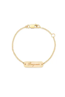 Baby Engraved ID Bracelet