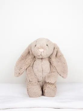 Bashful Beige Bunny Plush Toy