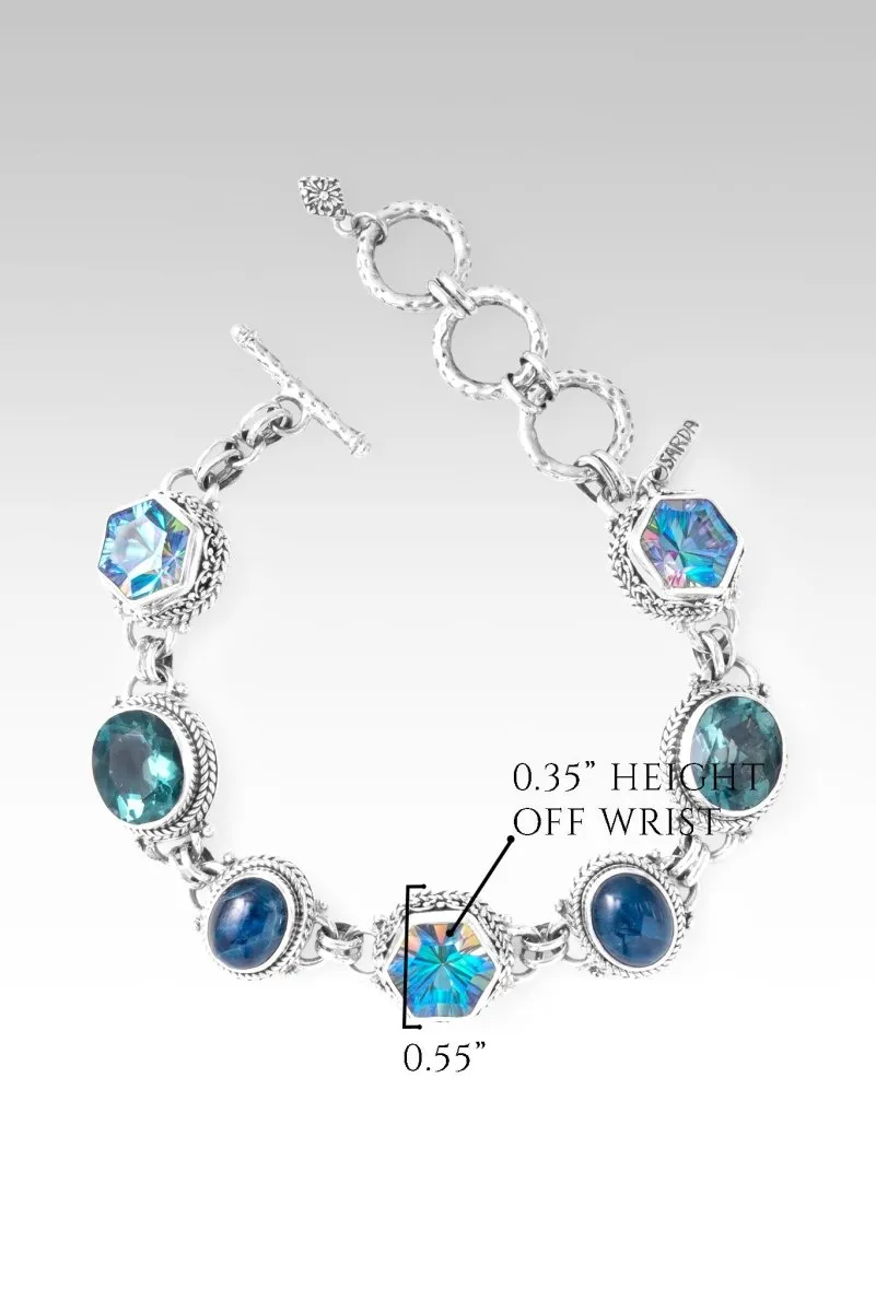 Be at Peace Bracelet™ in Fire & Ice Mystic Quartz