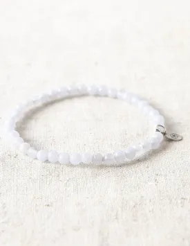 Blue Lace Agate Mini Gemstone Bracelet