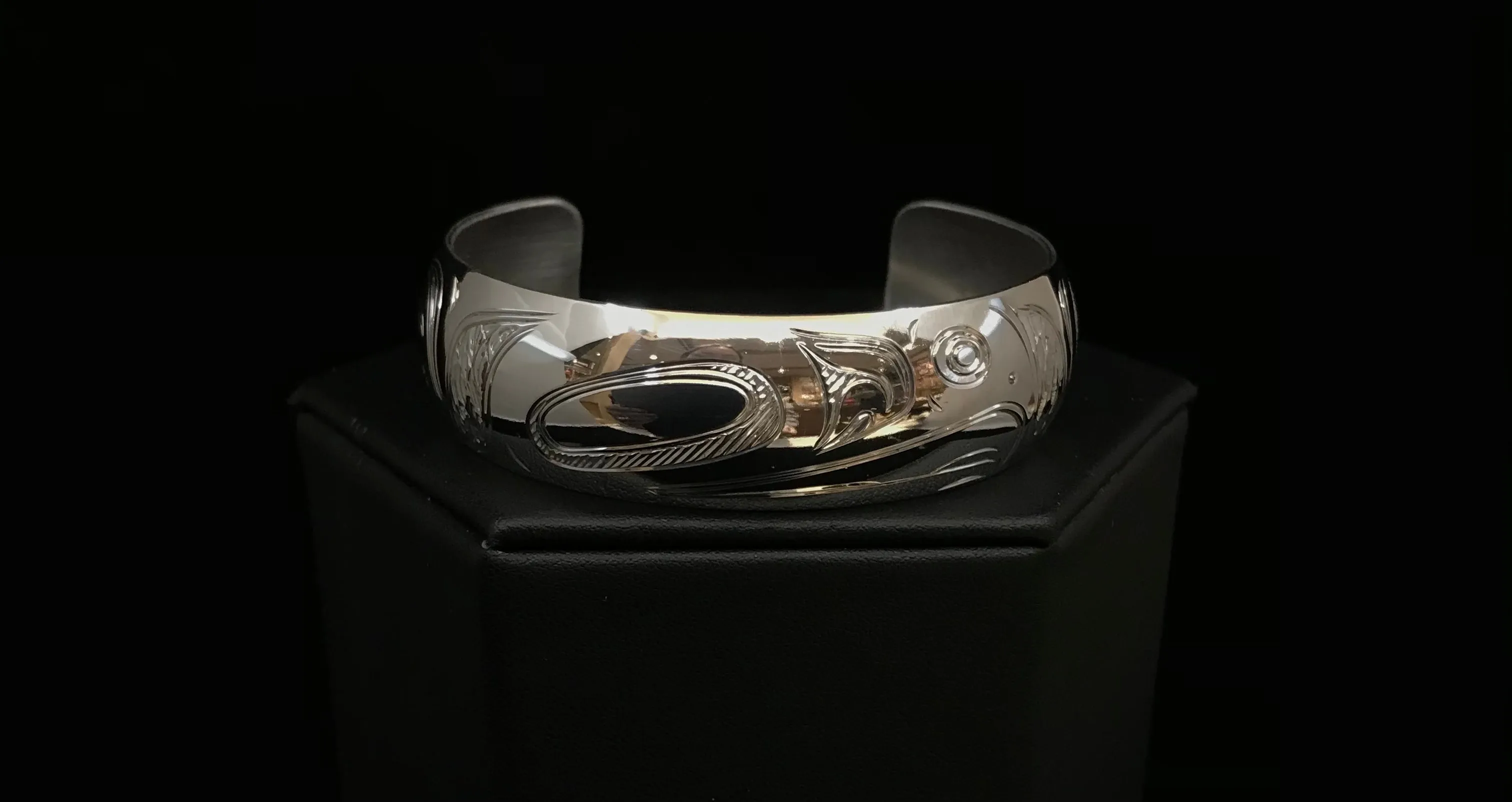 Bracelet- N. Galanin, Silver, 3/4"