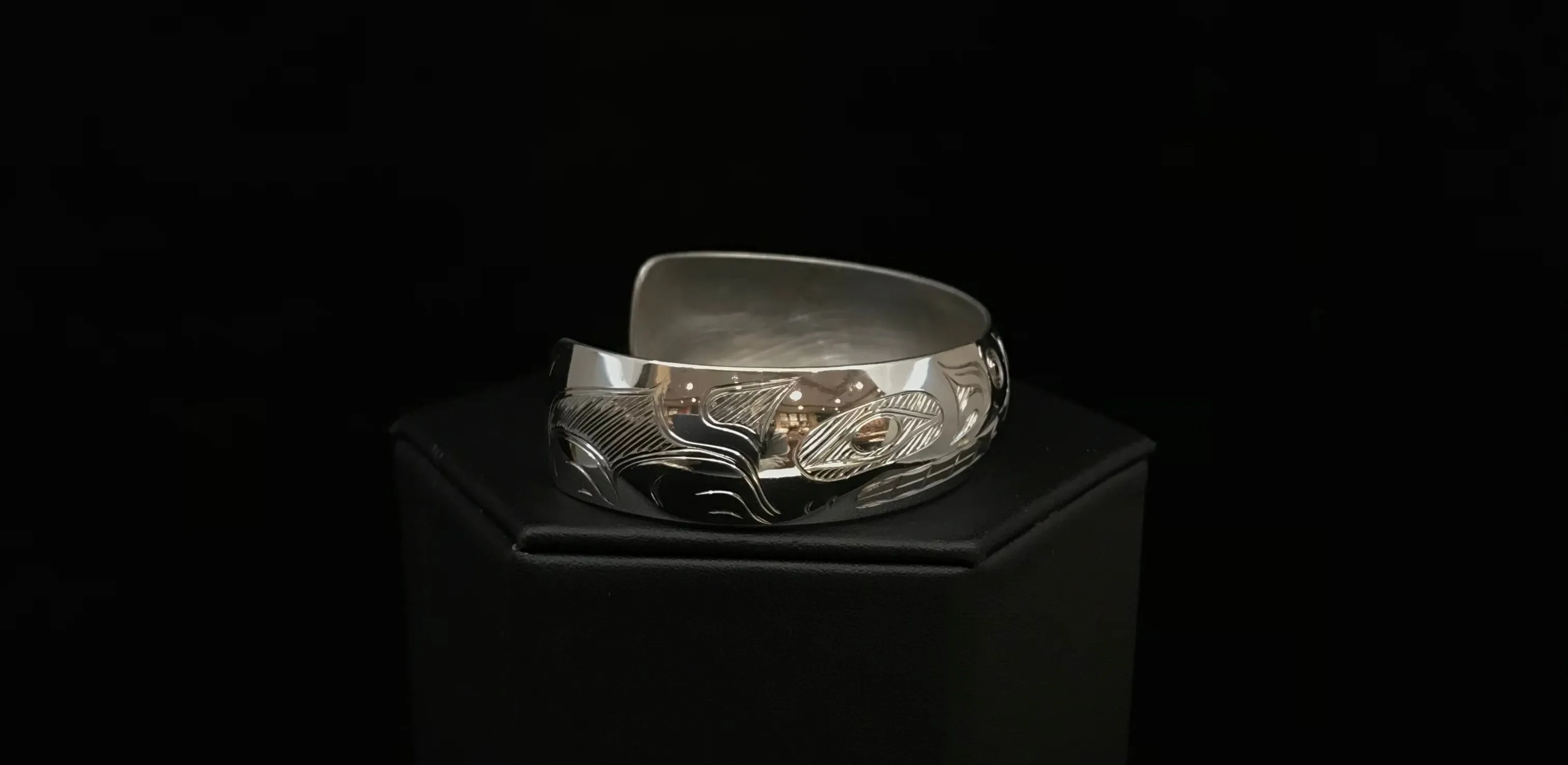 Bracelet- N. Galanin, Silver, 3/4"