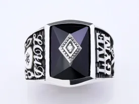 Burnish College Ring