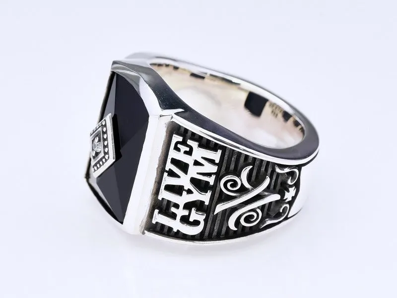 Burnish College Ring