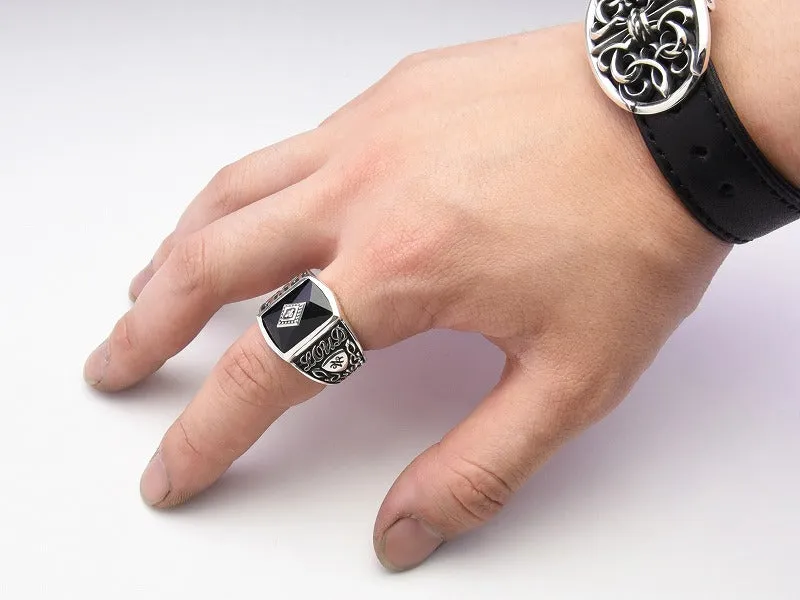 Burnish College Ring