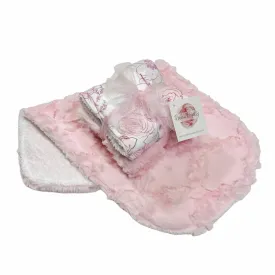 Burp Cloth Set- Bashful Pink