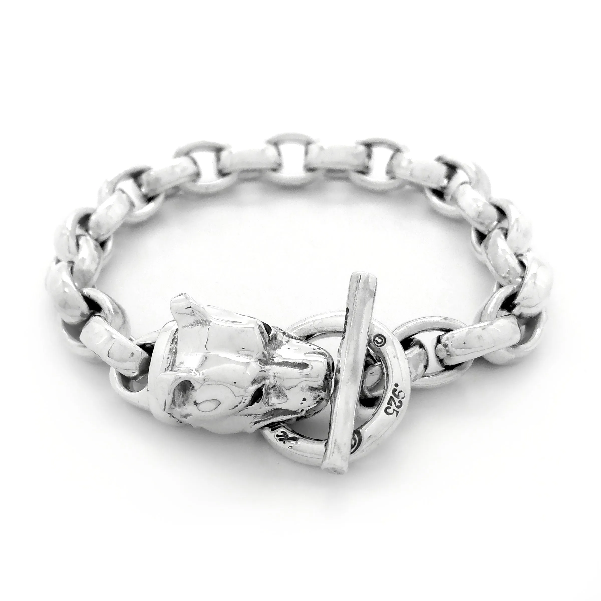 Chain with Dog Head Bracelet