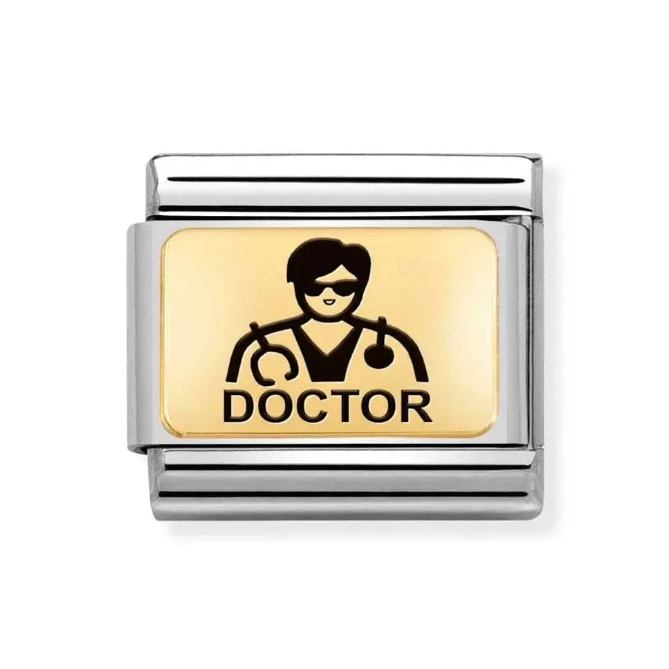 Classic Gold DOCTOR Charm