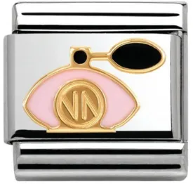 CLASSIC Gold Madame Monsieur Perfume Charm   030285/13