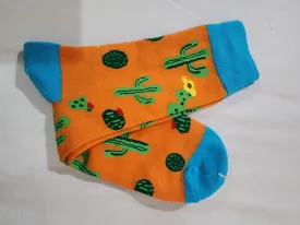 Colourful socks - cactus