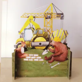 Construction Pop Up Card