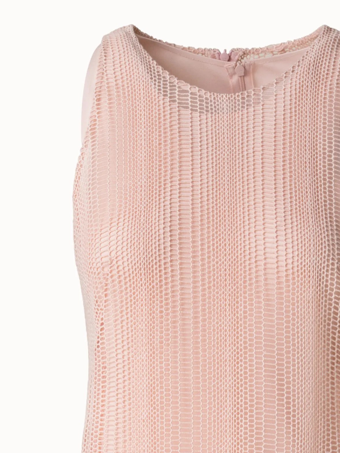 Dgrad Stripe Embroided Evening Dress