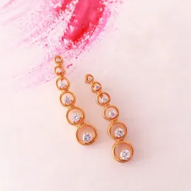 Earrings In Cubic Zircons