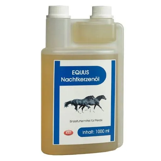 Evening primrose oil for horses, EQUUS vet.