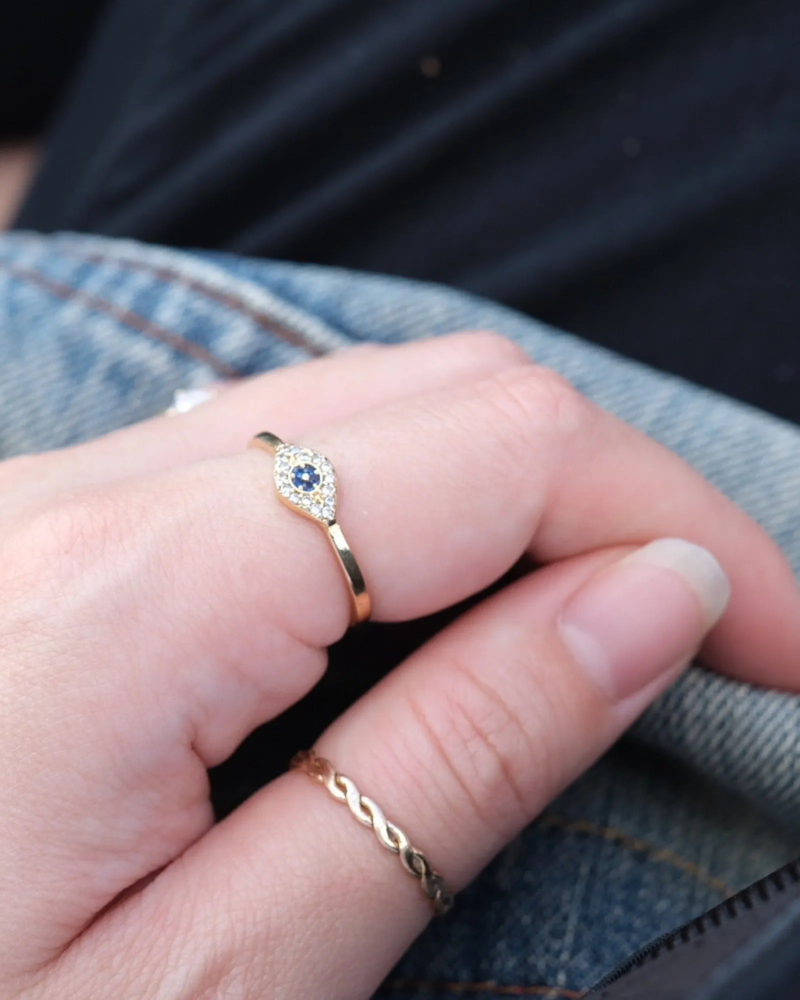 Evil eye Ring