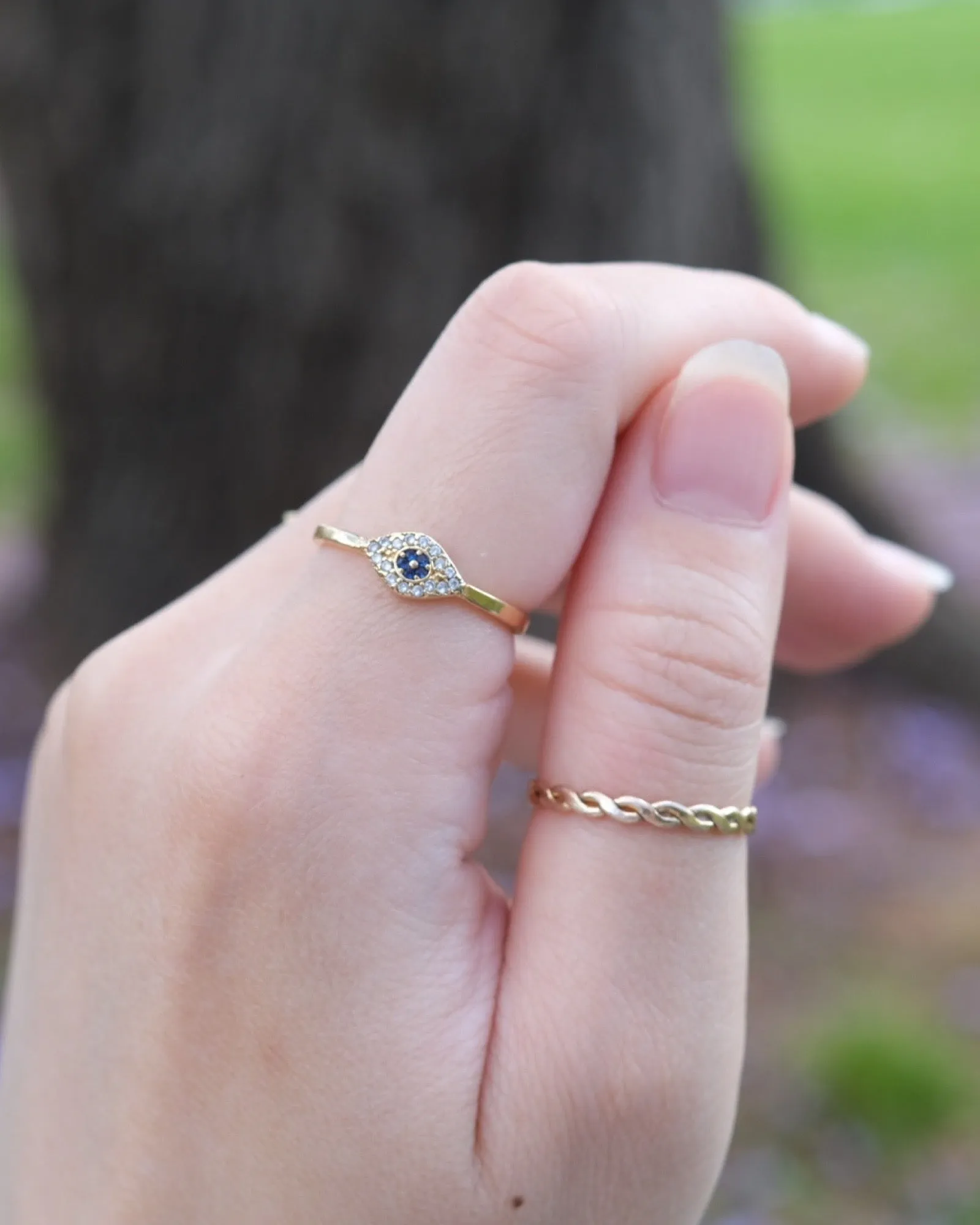 Evil eye Ring