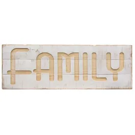 *Family Wood Sign