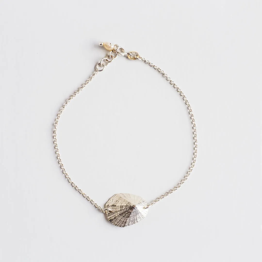 Favourite limpet - charm bracelet - silver 925