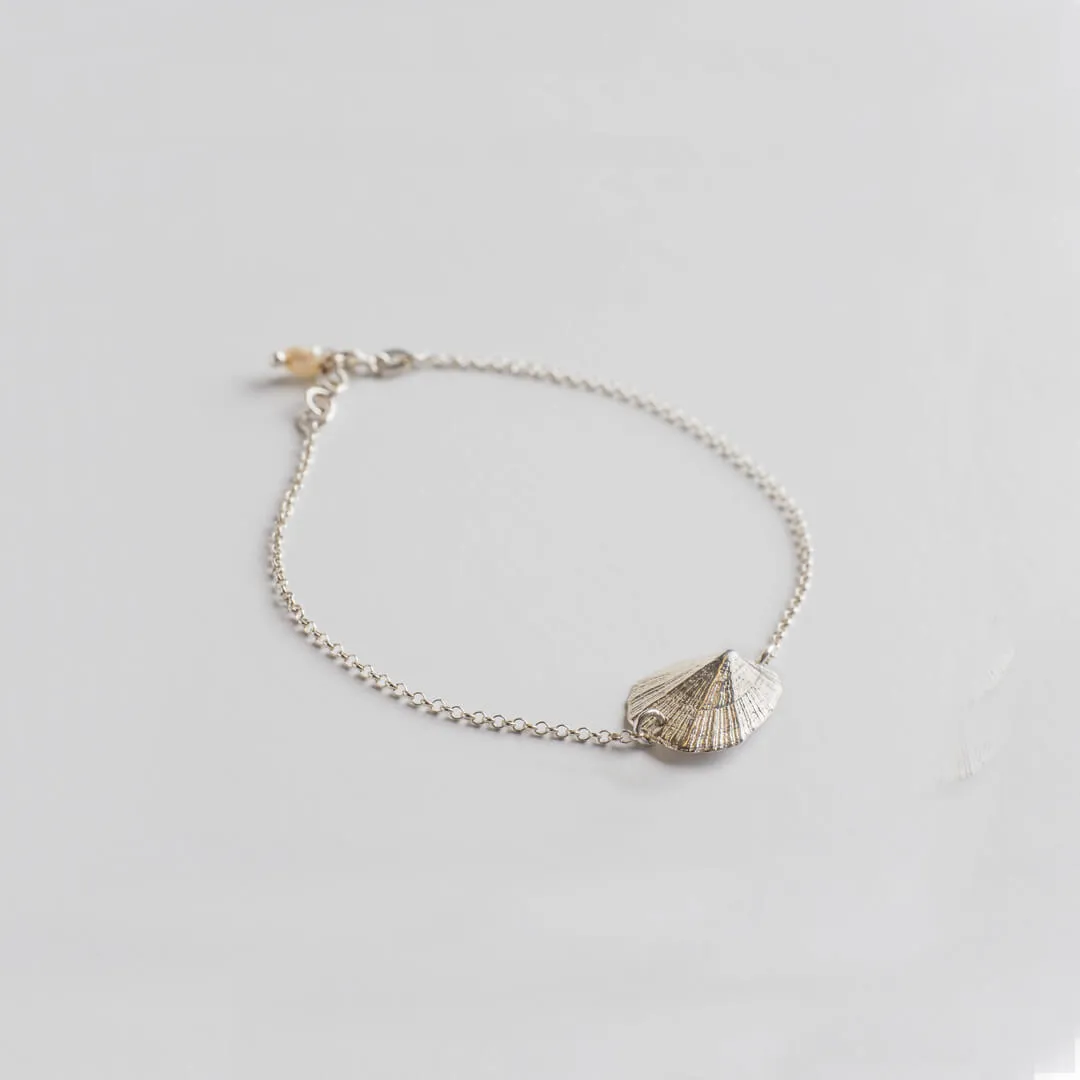 Favourite limpet - charm bracelet - silver 925