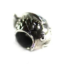 Goldfish silver beads
