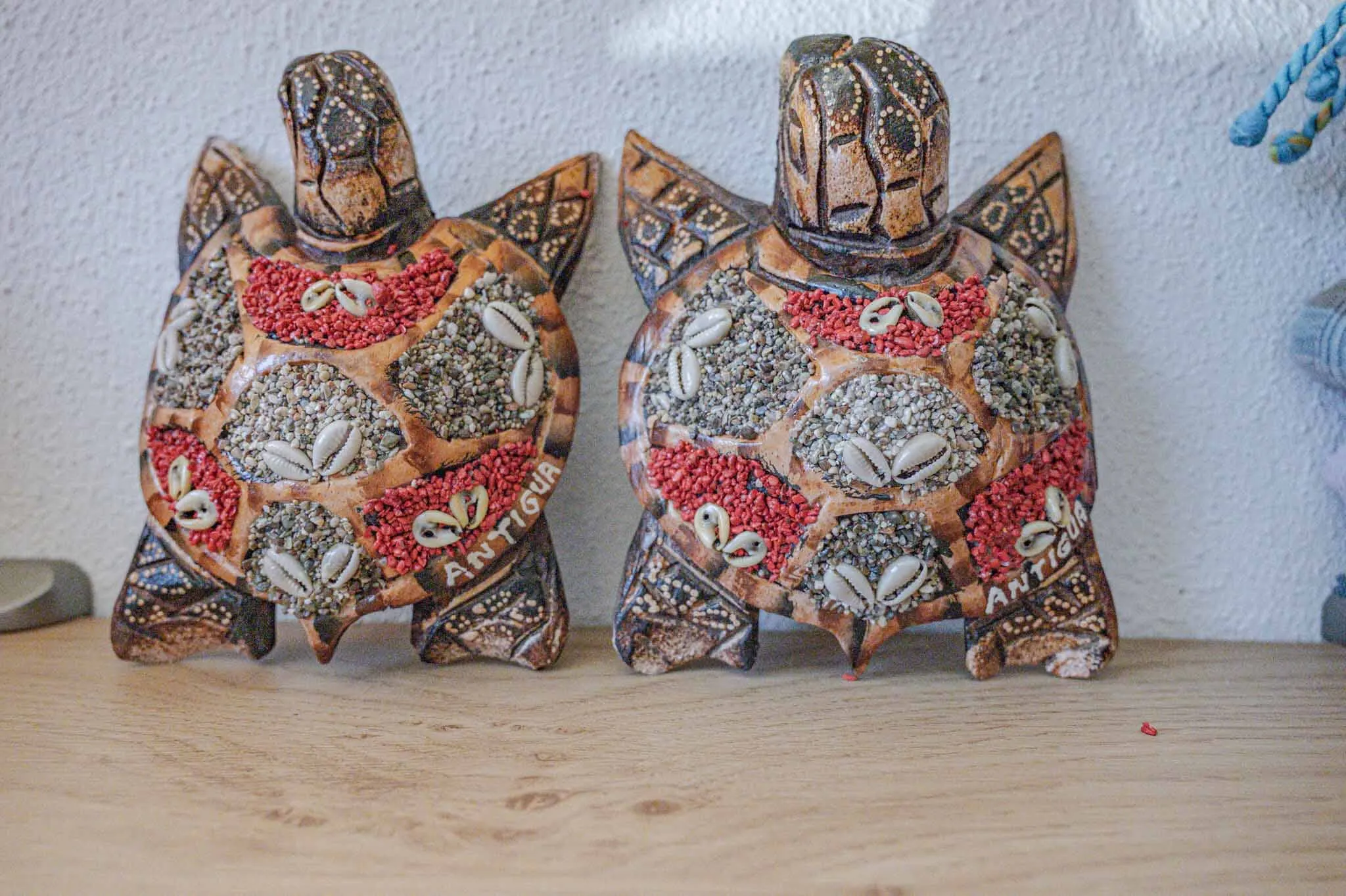 Handmade wooden turtle