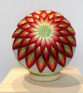 HAReTEMRI FACTORY | Handmade Artworks | Temari | Red