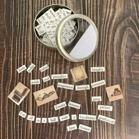 Jane Austen Magnetic Words - "Assert your own Sense and Sensibility"