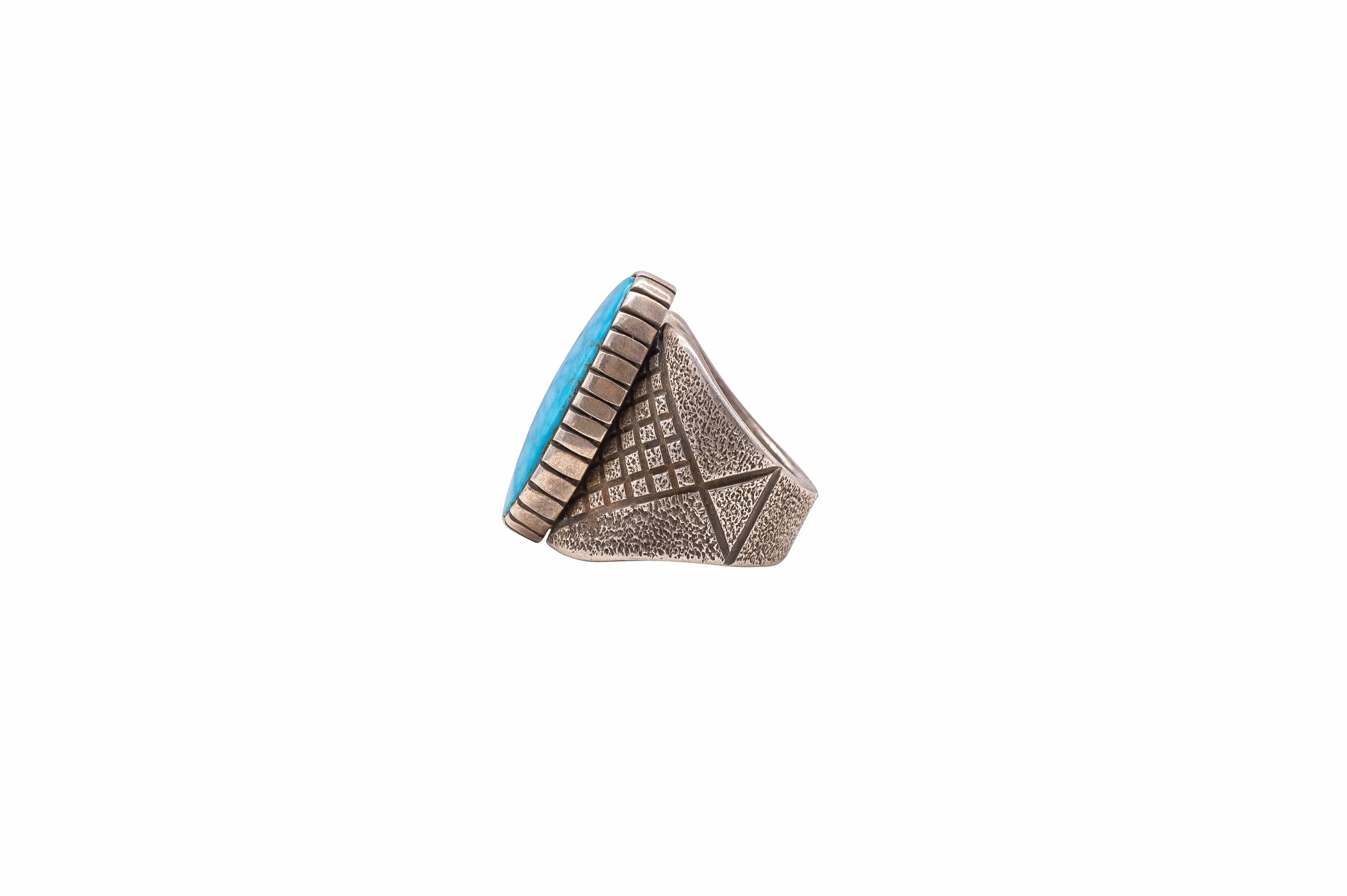 Kingman Turquoise Ring | Joshua Bigaham