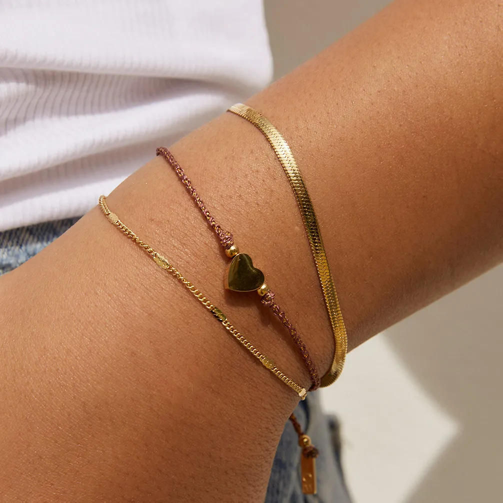 Love Me Bracelet - Plum