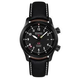 MBII Custom DLC, Black Dial with Blue Barrel & Open Case Back