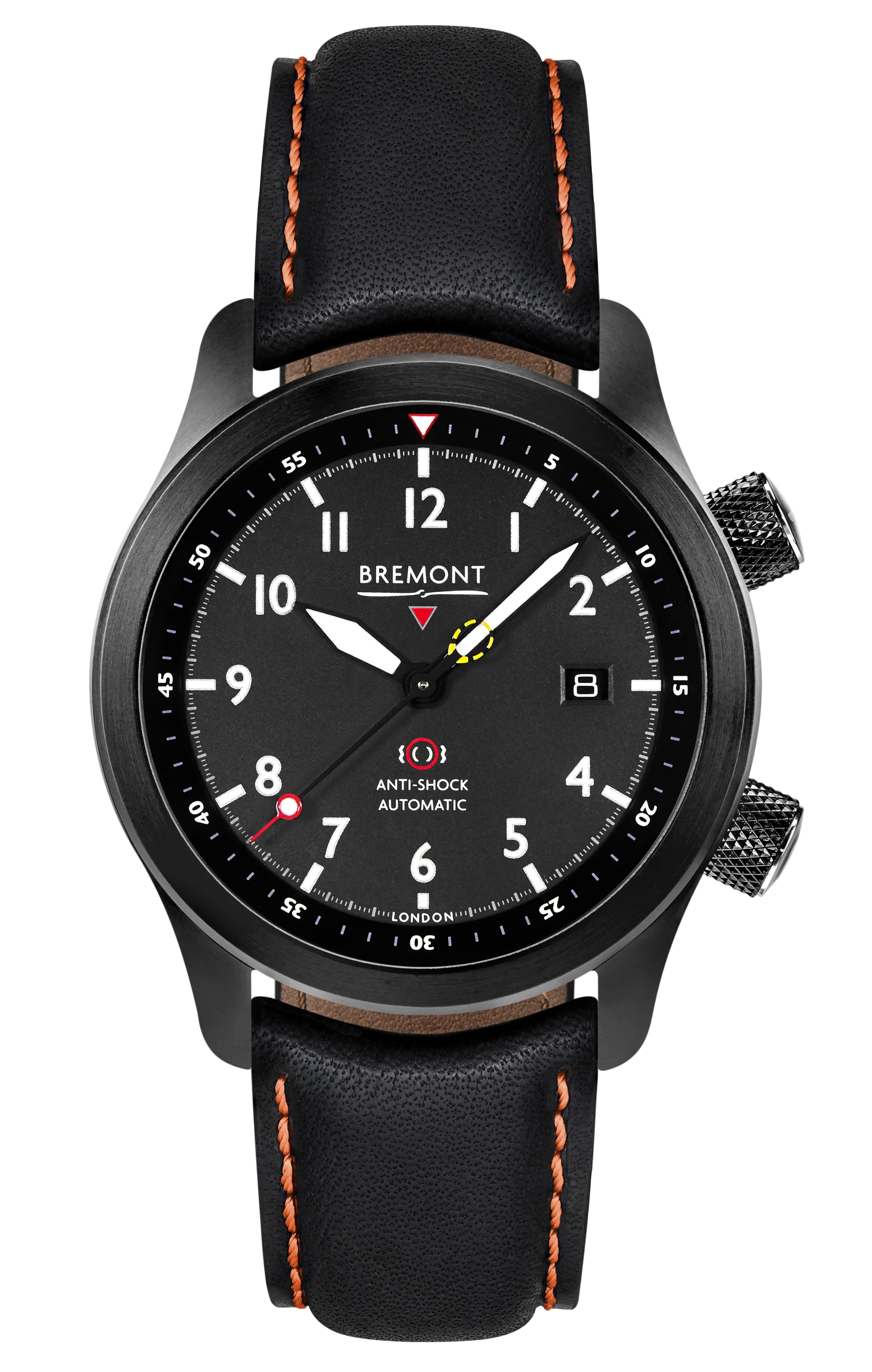 MBII Custom DLC, Black Dial with Dark Blue Barrel & Closed Case Back