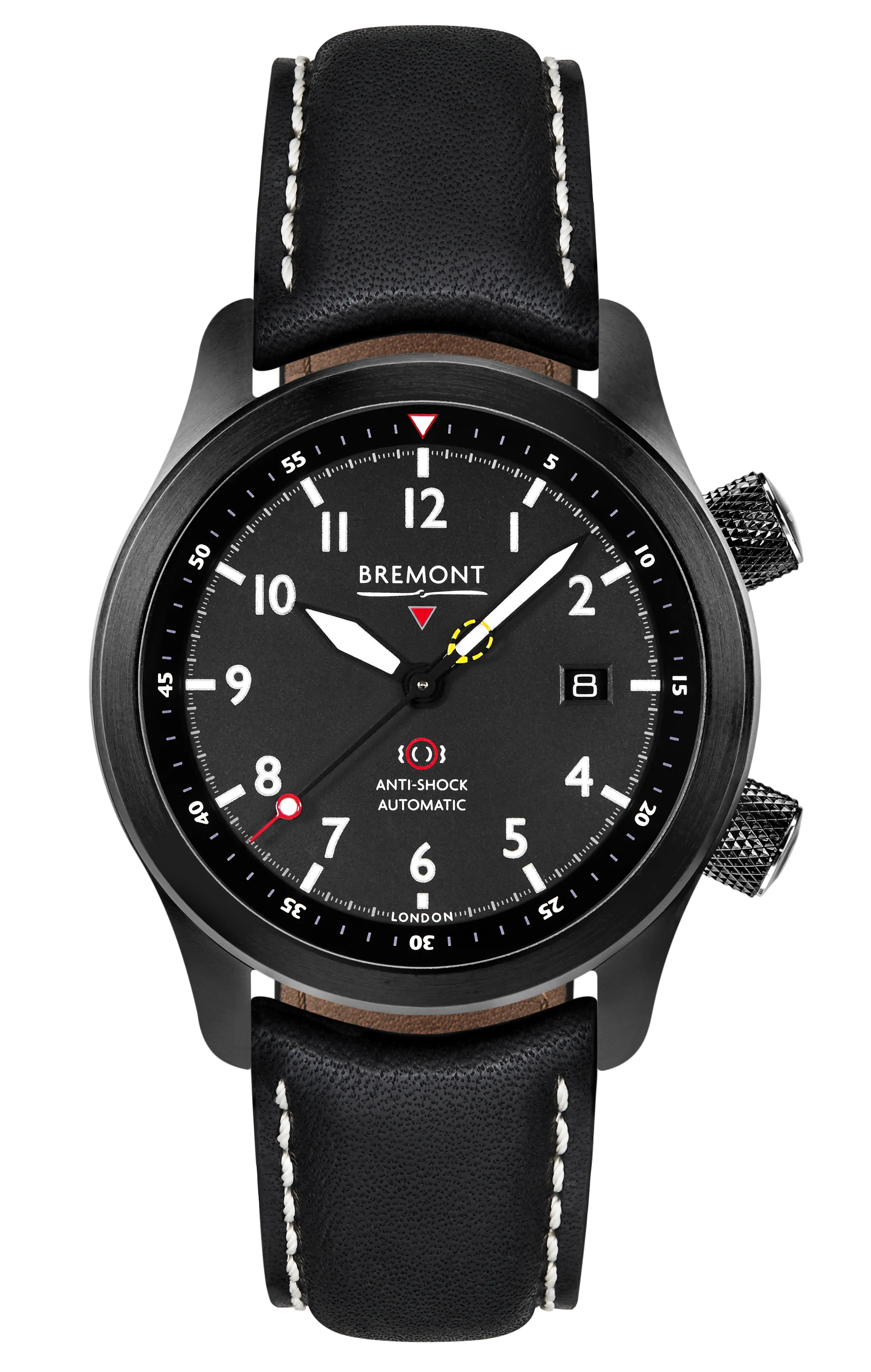 MBII Custom DLC, Black Dial with Dark Blue Barrel & Closed Case Back
