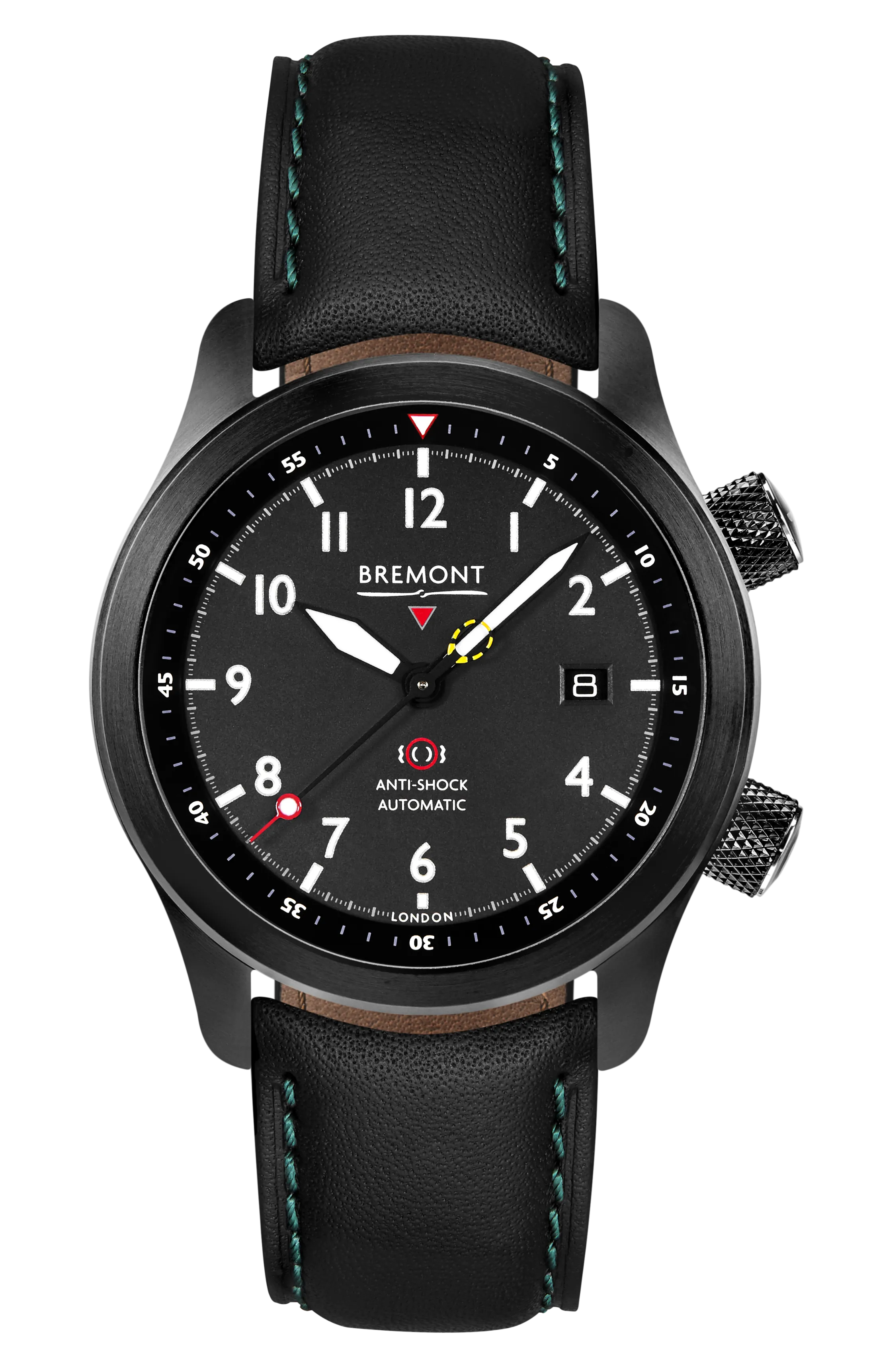 MBII Custom DLC, Black Dial with Dark Blue Barrel & Closed Case Back