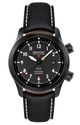 MBII Custom DLC, Black Dial with Dark Blue Barrel & Closed Case Back