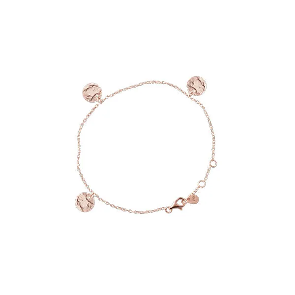 Rose Gold Scattered Jingle Bracelet