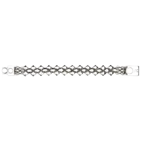 SG Liquid Metal B94-N Chrome Finish Bracelet by Sergio Gutierrez
