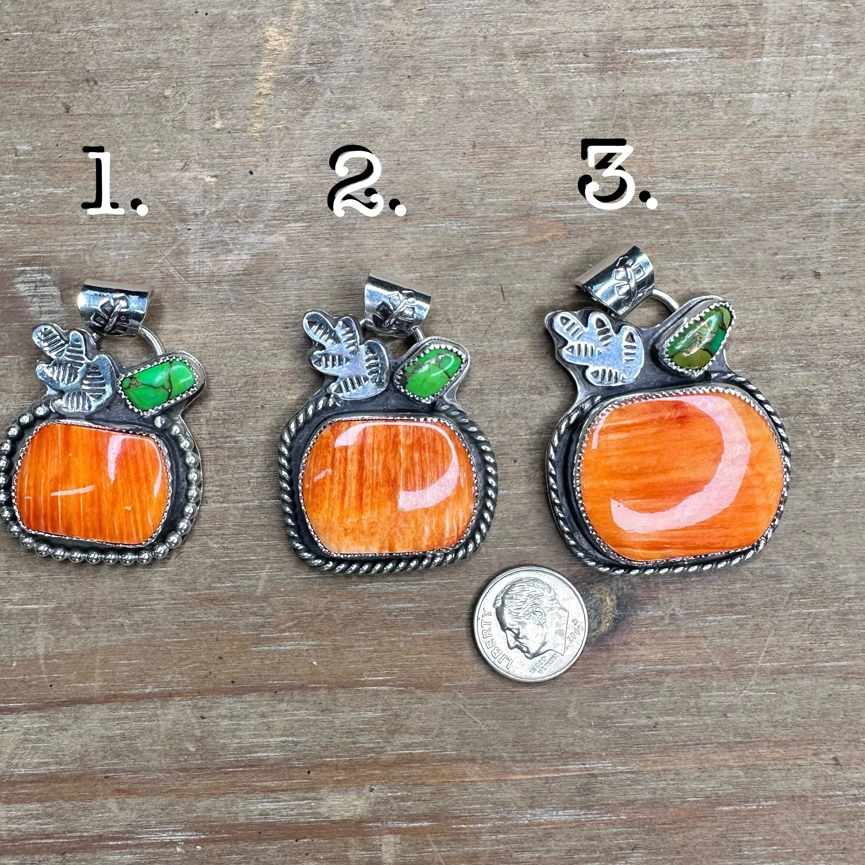 Small Pumpkin pendant