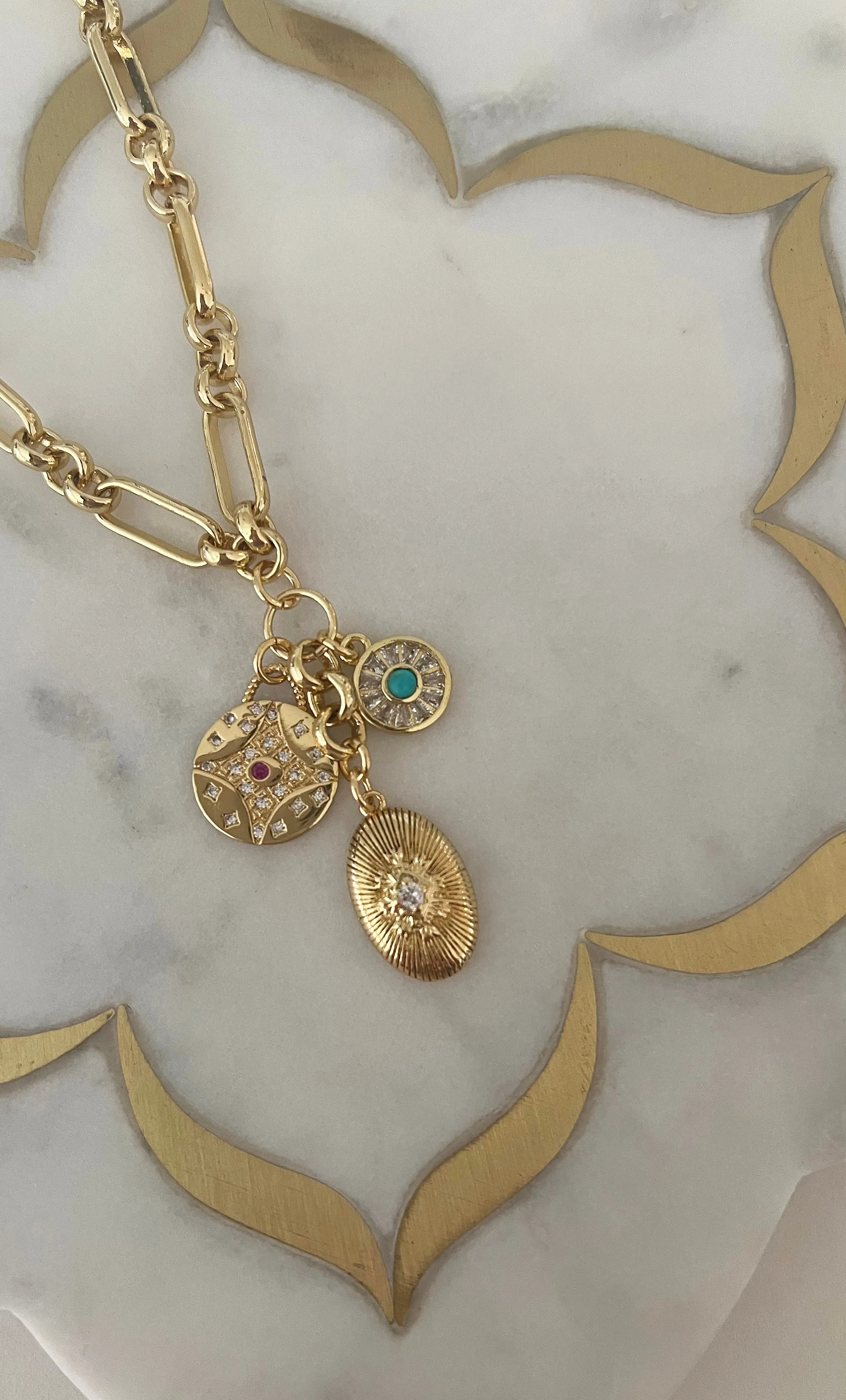 The Tunik Vintage Charm Necklace 2.0