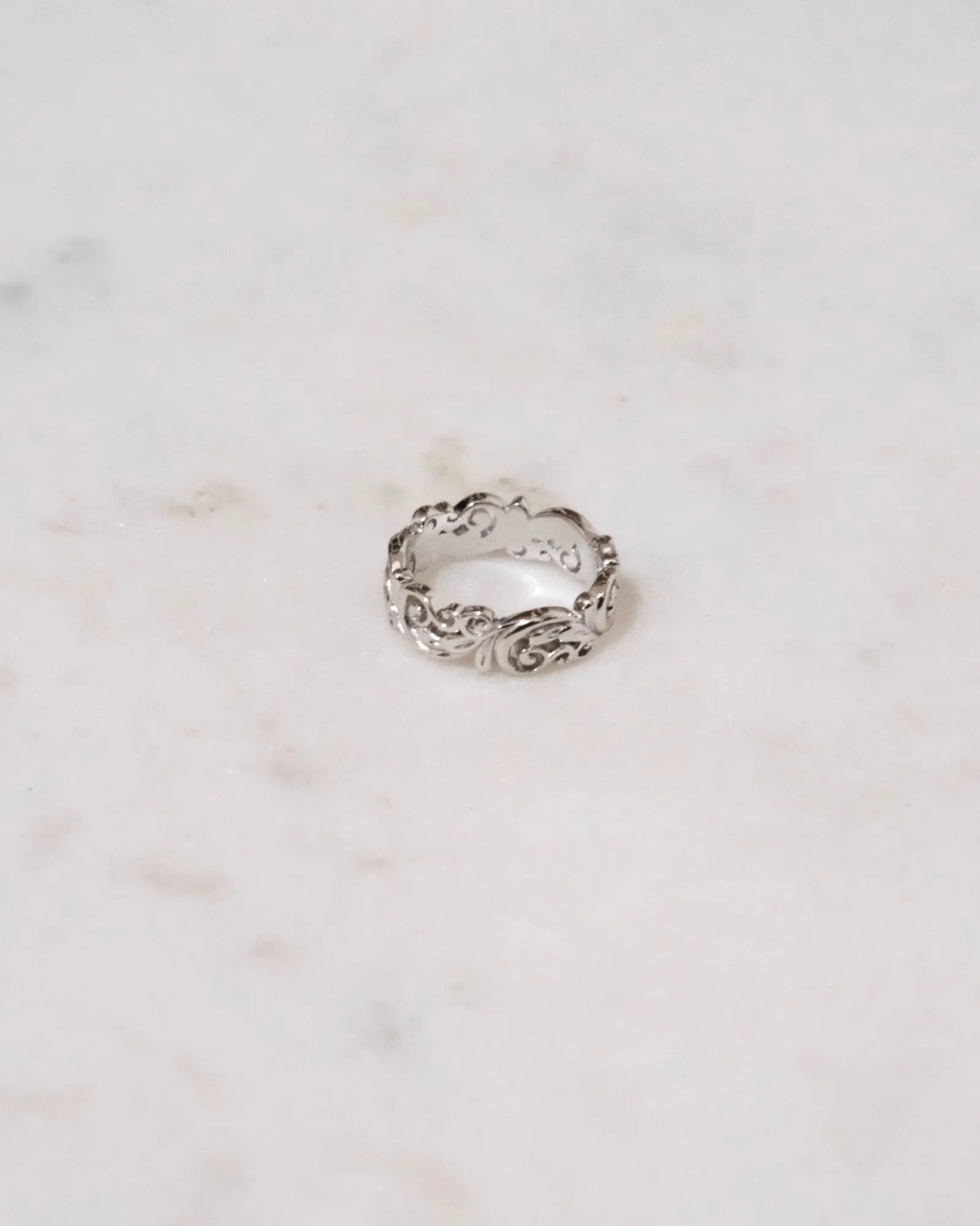 Wave Pinky Ring