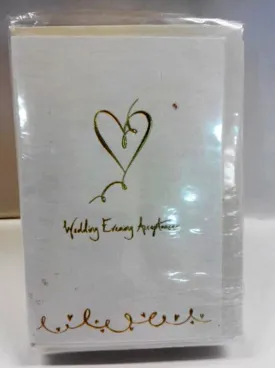 Wedding Evening Acceptance - Heart